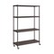Seville Classics HOME 4-Tier Steel Shelving with Shelf Liners